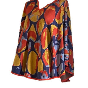 PONCHO‎ MULTI COLORED